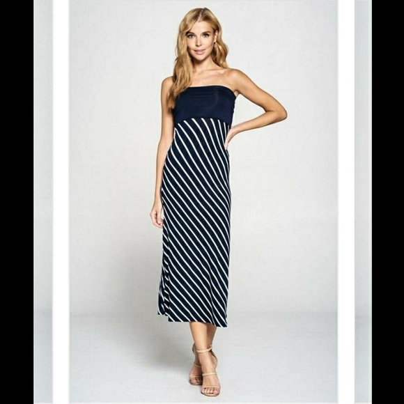 🆕 DNA Couture - Strapless Dress - Picture 1 of 10